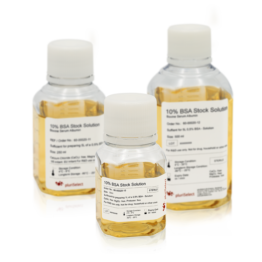BSA stock solution (50 ml)