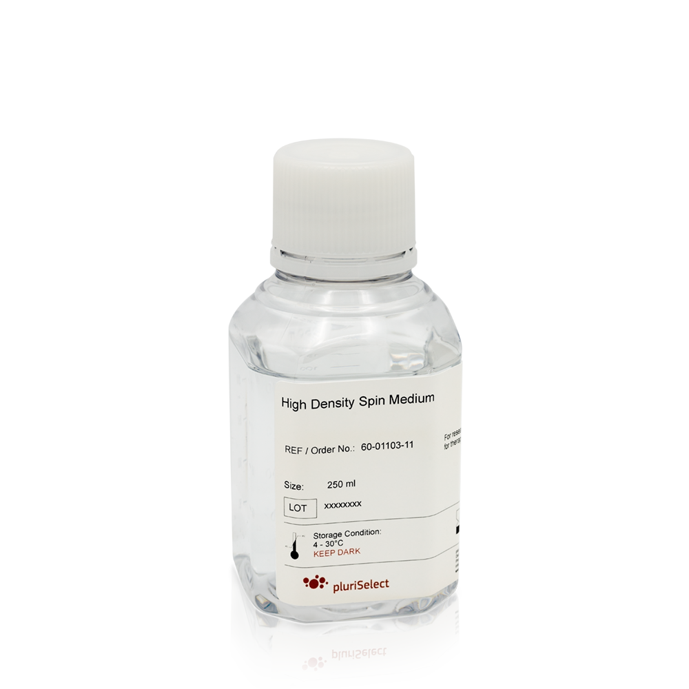 High Density Spin Medium 250 ml (1.1 g/ml)