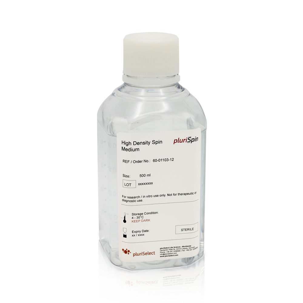 High Density Spin Medium 500 ml (1.1 g/ml)