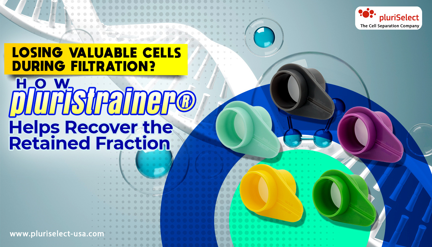 Losing Valuable Cells During Filtration? How pluriStrainer® Helps Recover the Retained Fraction